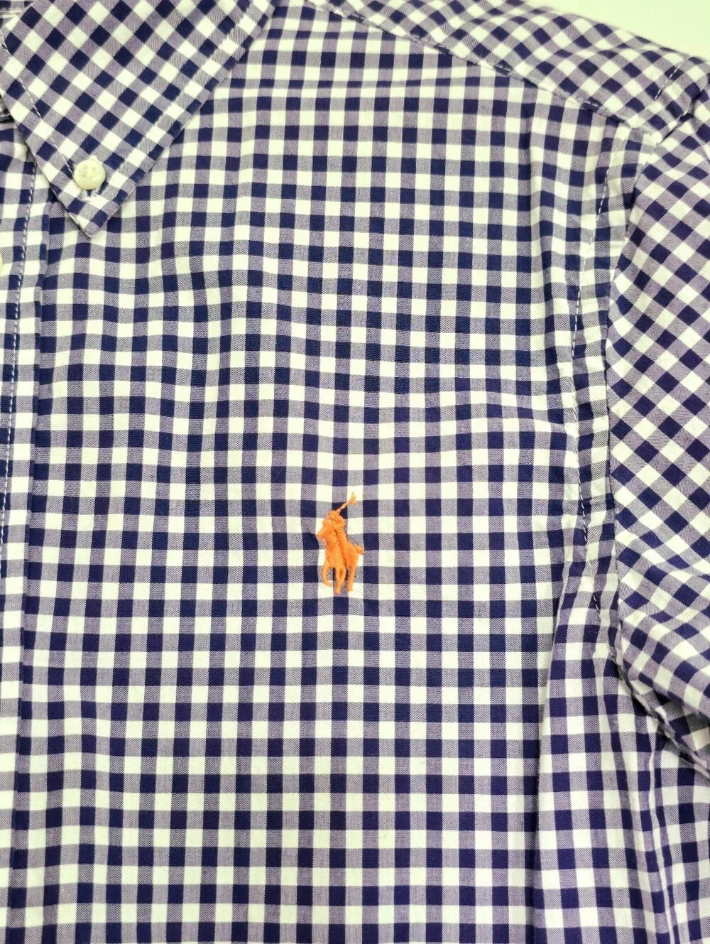 Ralph Lauren Boys Gingham Dress Shirt